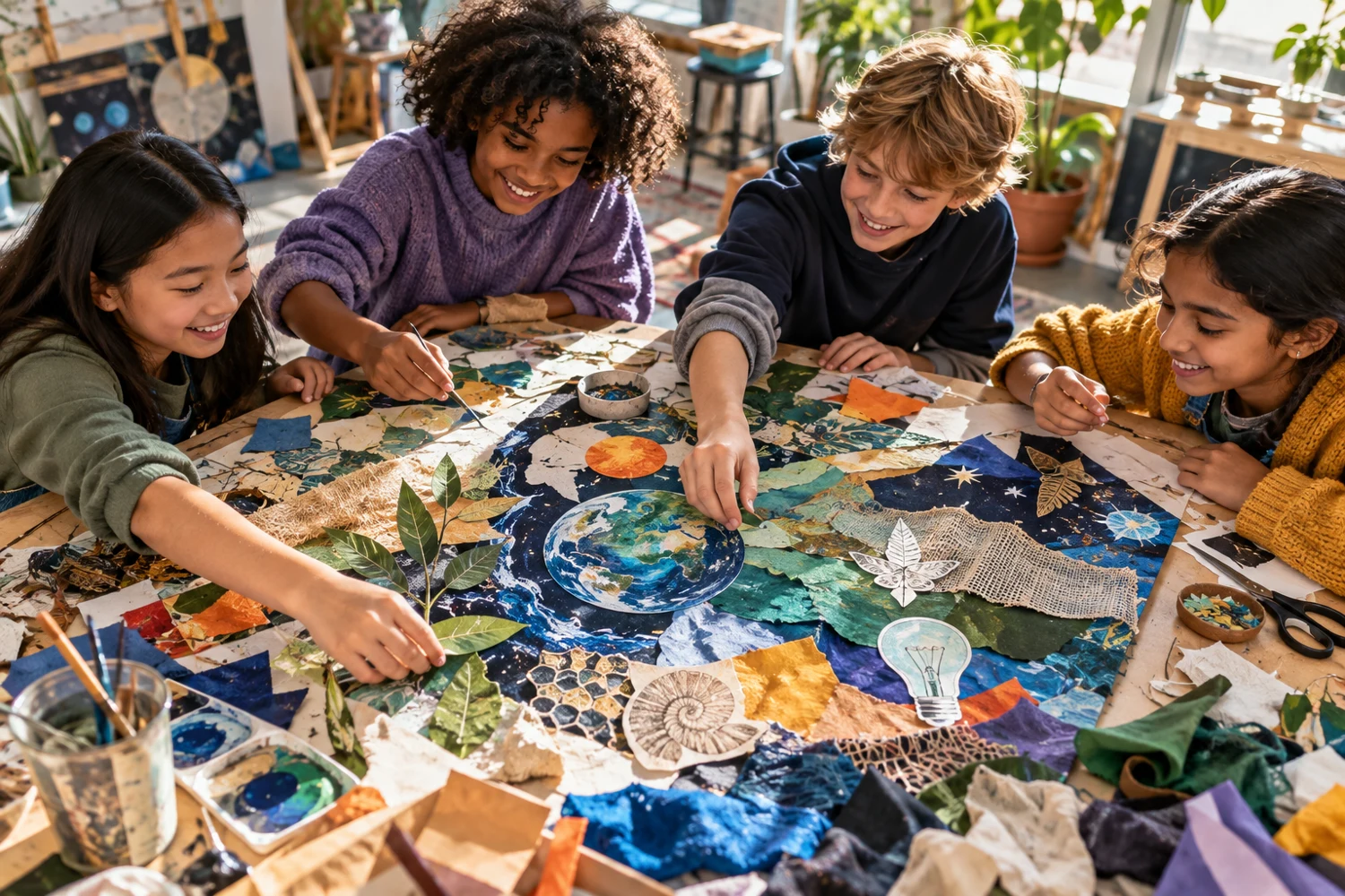 After-school and weekend creative arts programs, with time to make, express, perform and explore.